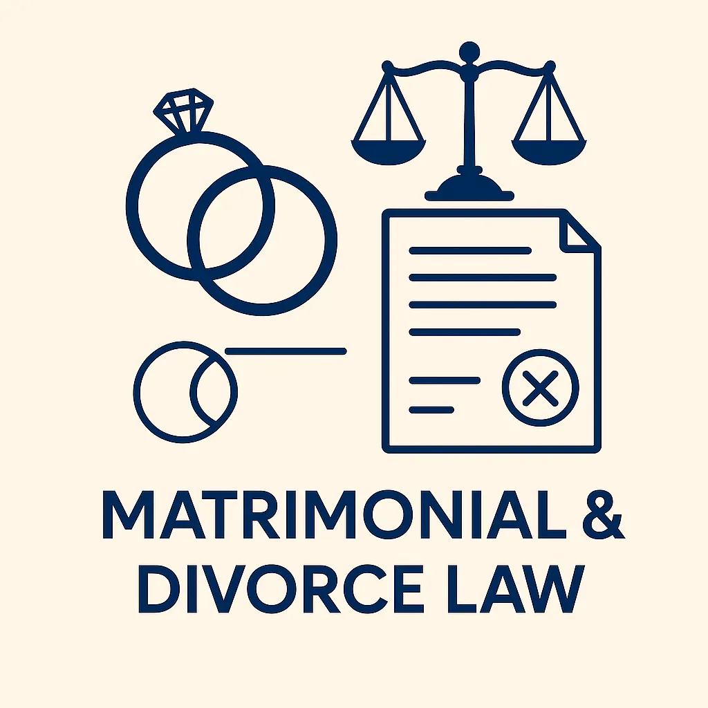 An illustrative banner for the Ultimate Guide to Divorce & Family Law in Ghaziabad